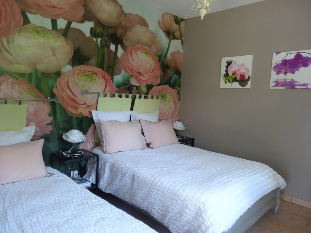 Chambre florale